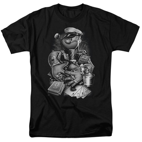 POPEYE/MINE ALL MINE - S/S ADULT 18/1 - BLACK - SM