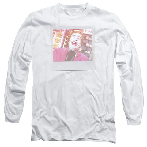 BATMAN CLASSIC TV/CAPTURED-L/S ADULT 18/1-WHITE-MD