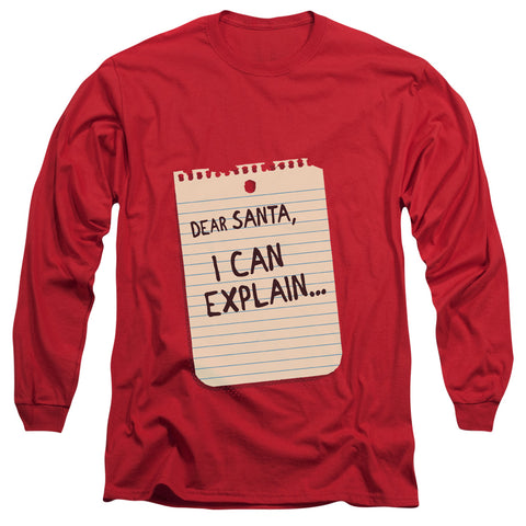 NOTE - L/S ADULT 18/1 - RED - SM