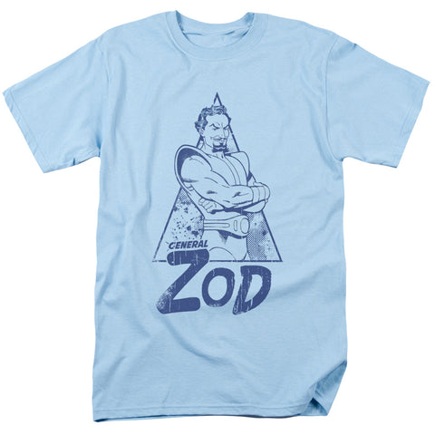 SUPERMAN/VINTAGE ZOD - S/S ADULT 18/1 - LIGHT BLUE - SM