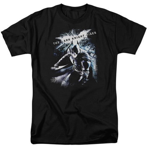 DARK KNIGHT RISES/MORE THAN A MAN - S/S ADULT 18/1 - BLACK - 2X