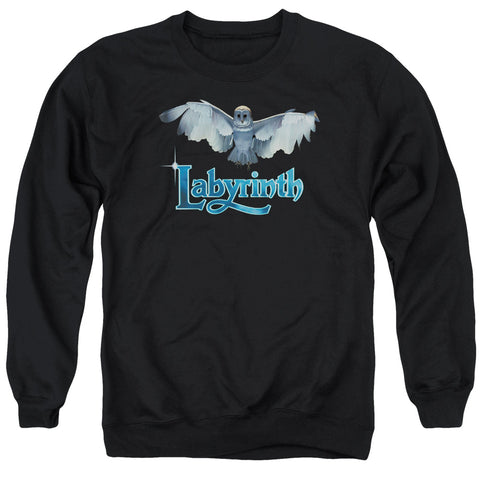 LABYRINTH/TITLE SEQUENCE - ADULT CREWNECK SWEATSHIRT - BLACK - 3X