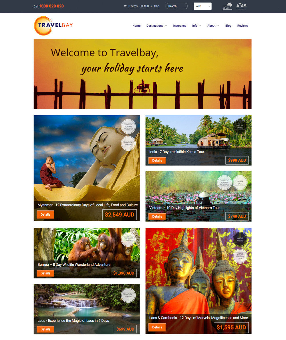 Travelbay Portfolio