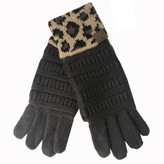 cc leopard gloves