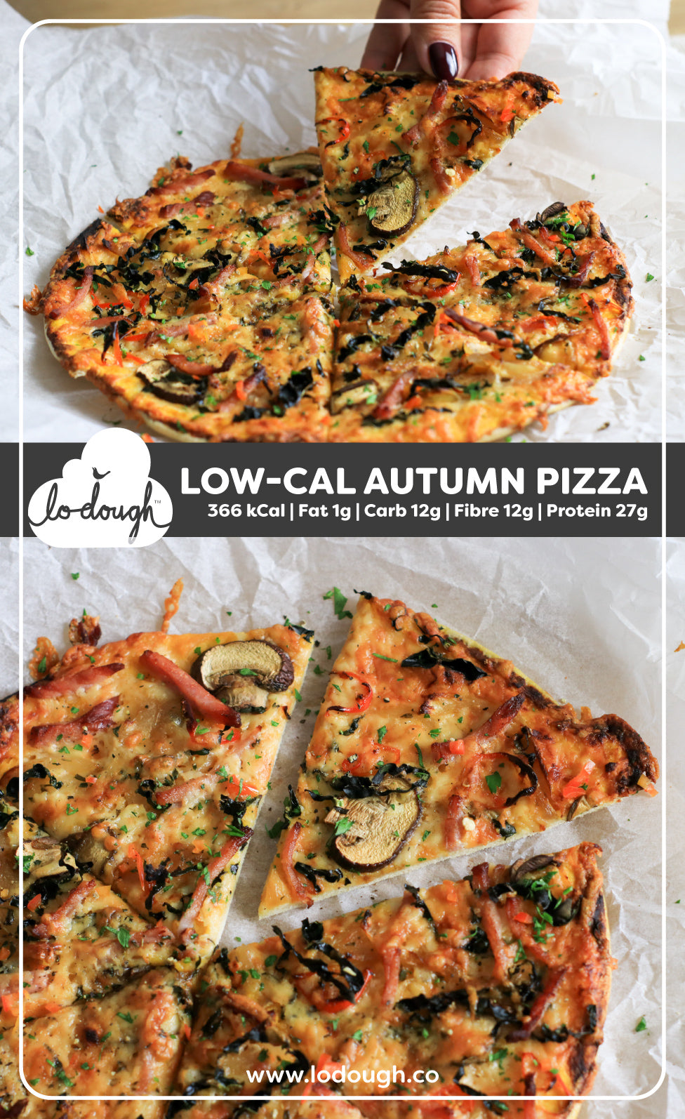 Low-Cal Pizza