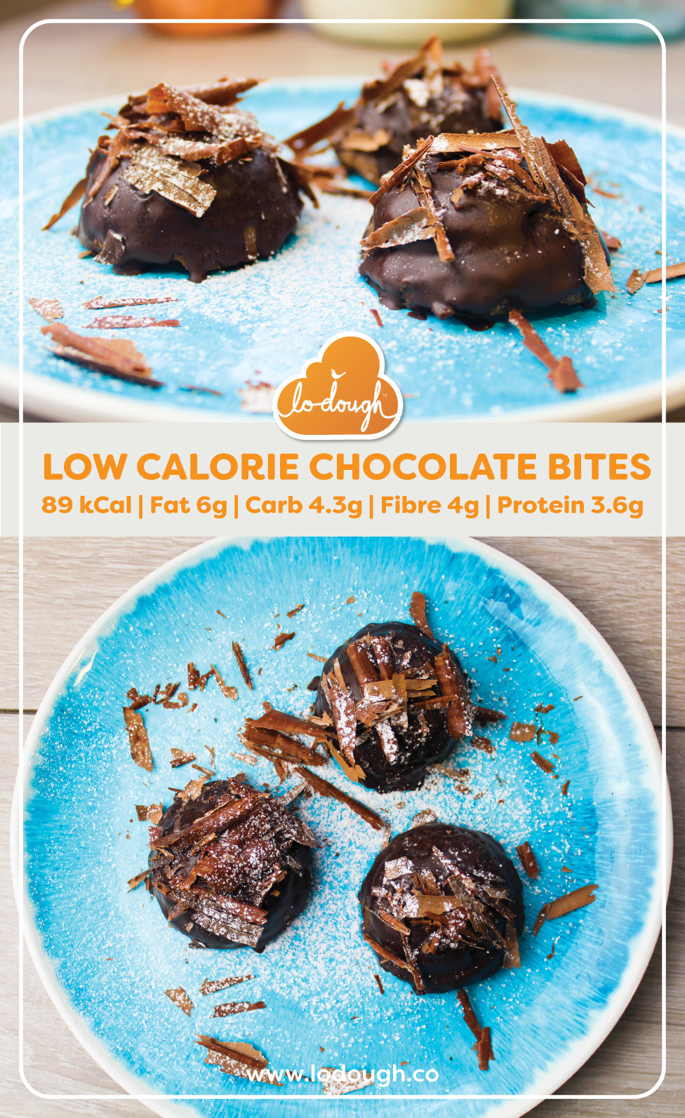 Low Calorie Chocolate Bites