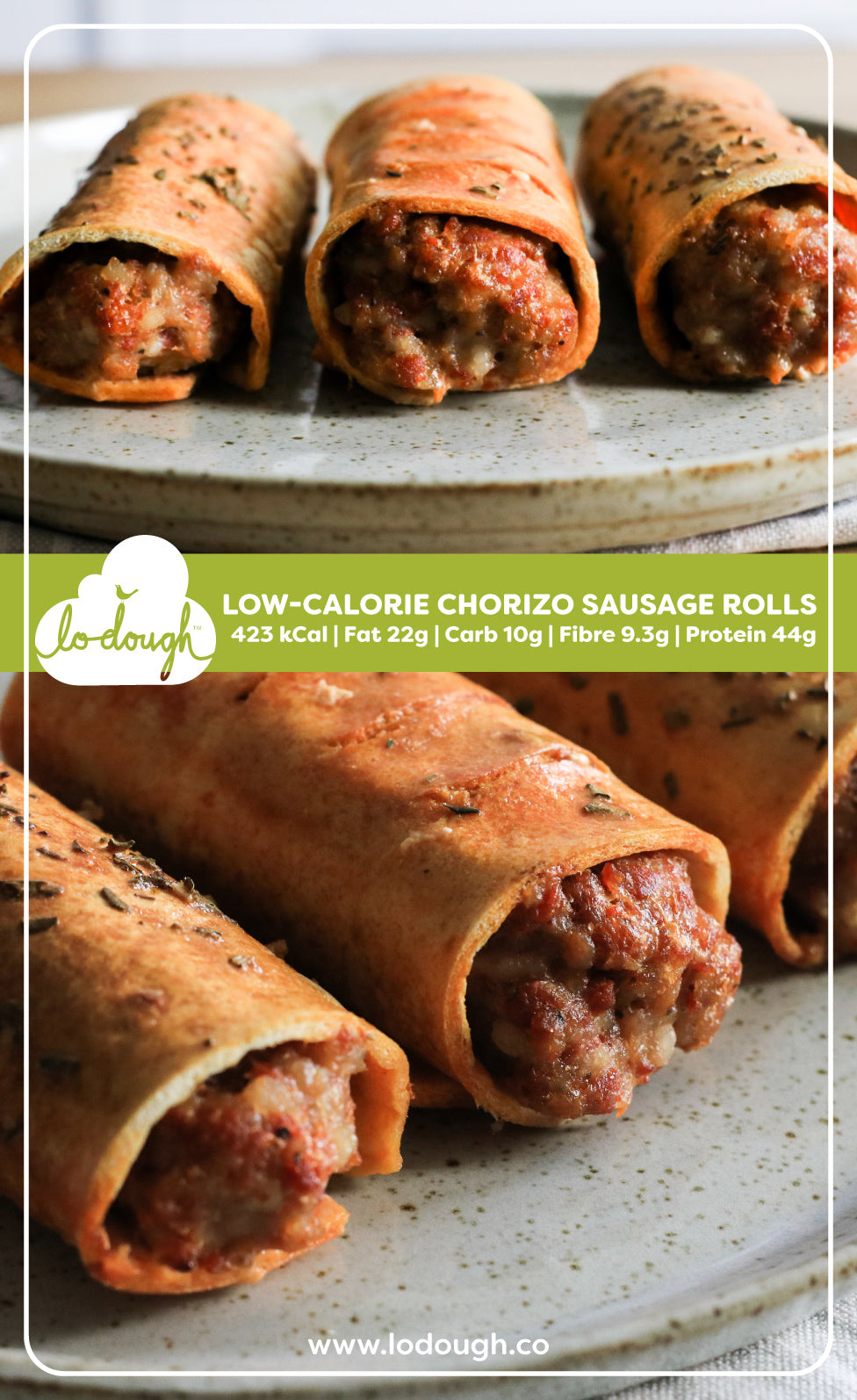 Low-Calorie Sausage Rolls