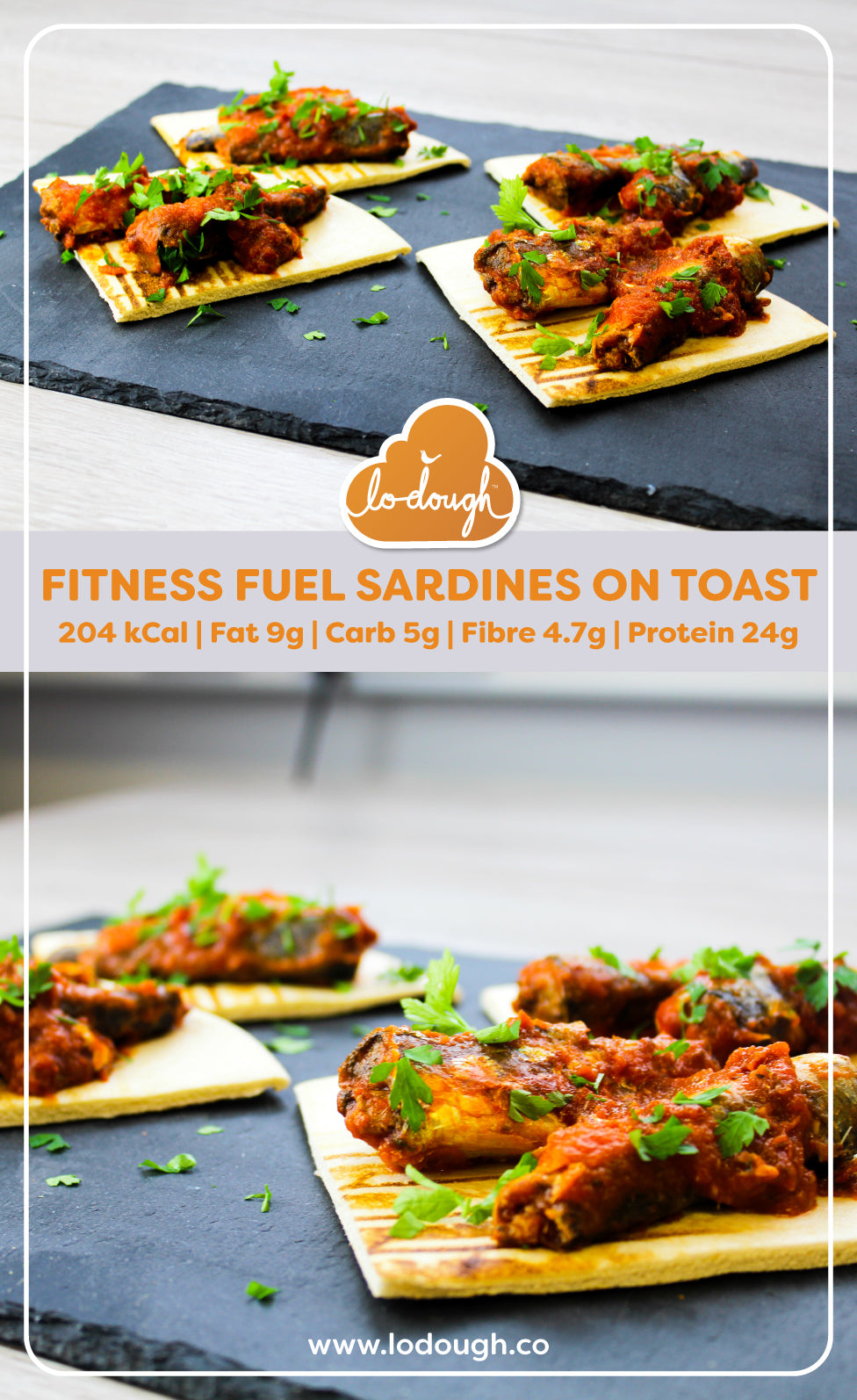 Fitness Fuel Sardines On Toast
