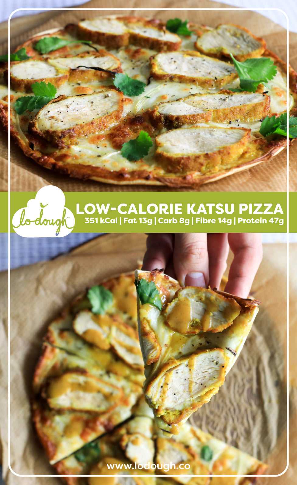 Chicken Katsu Pizza