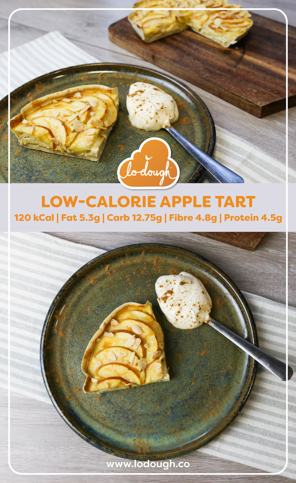Low Calorie Apple Tart