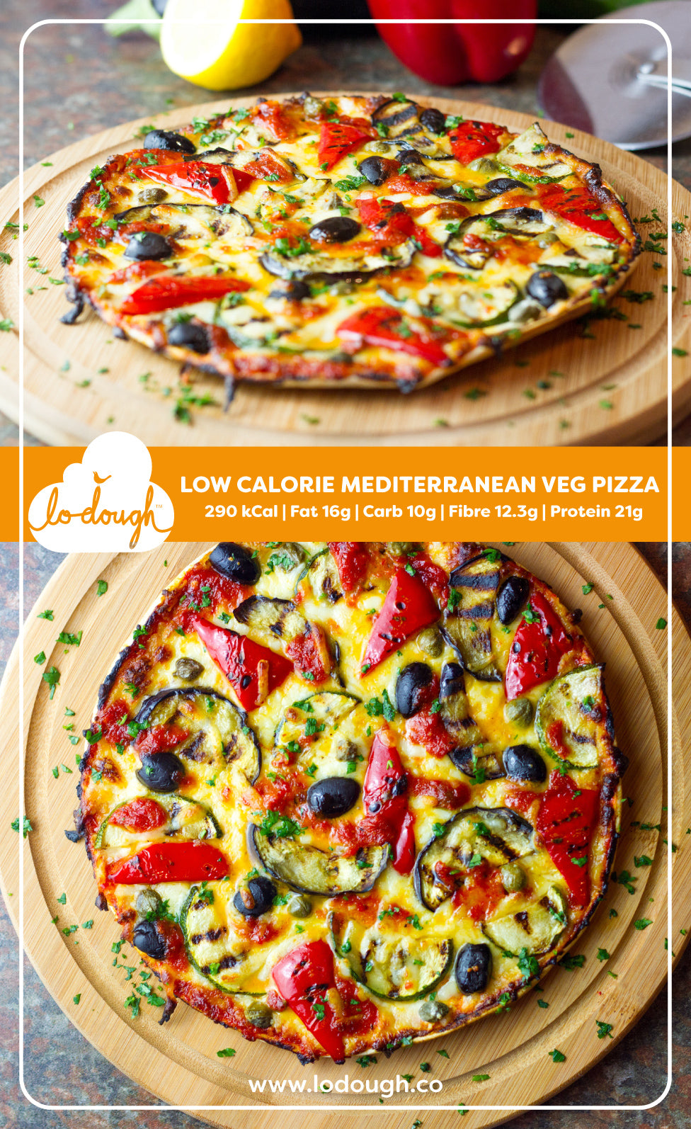 Low Calorie Pizza
