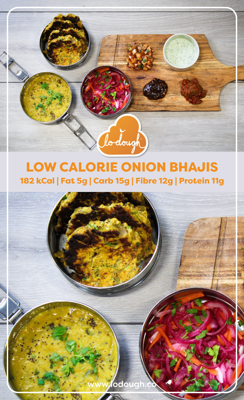 Low Calorie Onion Bhajis