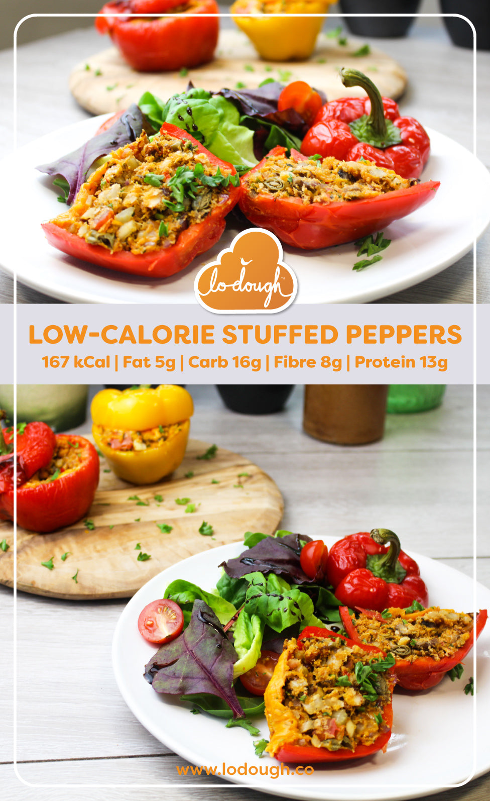 Low-Calorie Stuffed Peppers