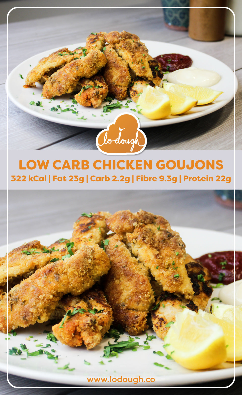Low Carb Chicken Goujons