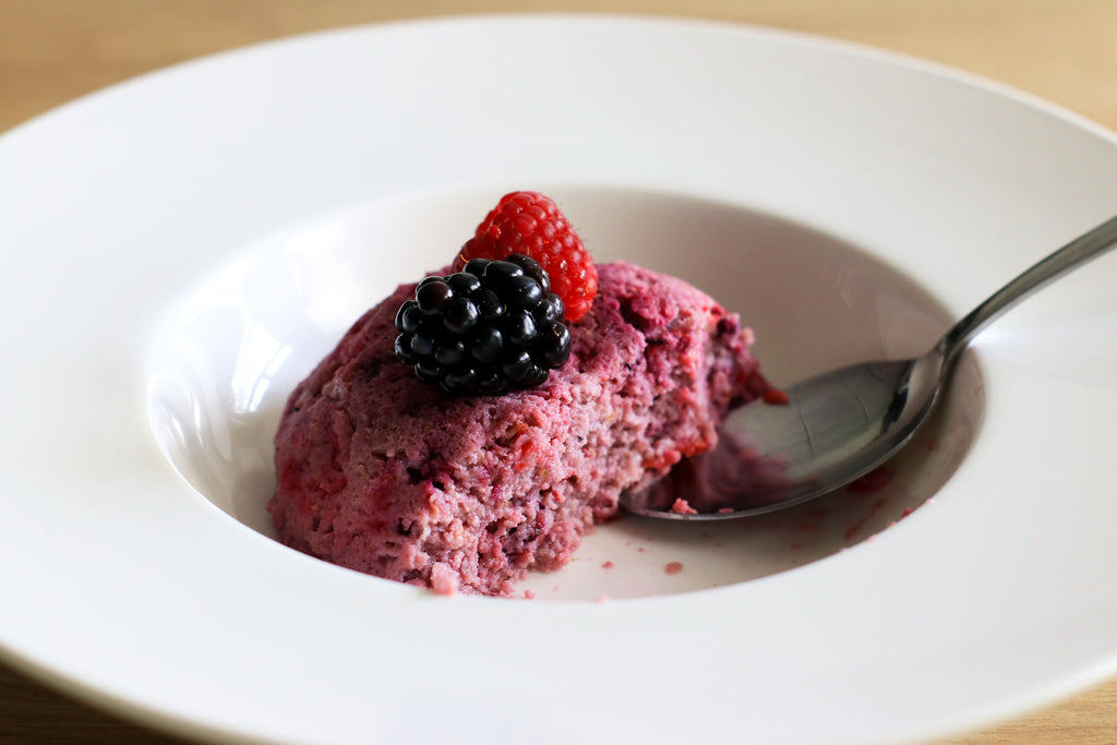 low calorie mug cake raspberry 