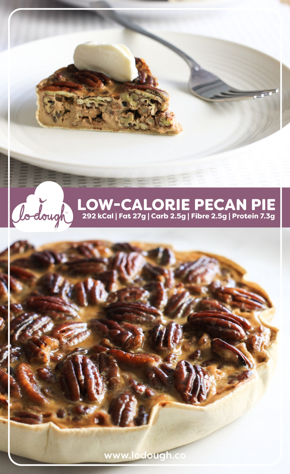 Low Calorie Pecan Pie