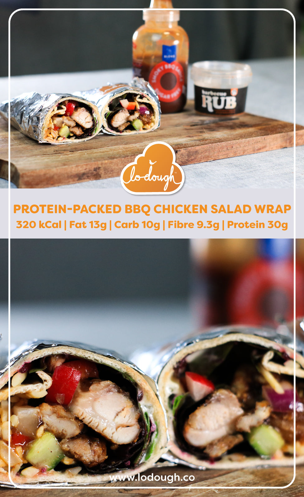 Protein Packed BBQ Chicken Salad