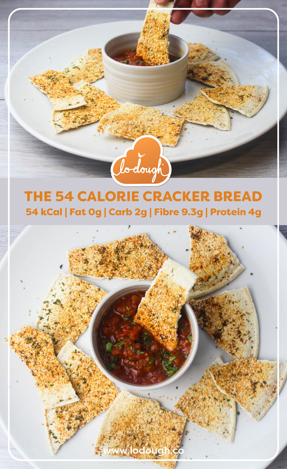 The 54 Calorie Cracker Bread