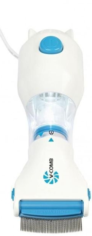 Apna Electronic - V-Comb Head Lice Treatment - White & Blue