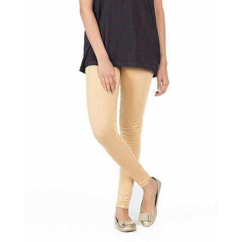 Ajmery Enterprise - Churidaar Tights For Women - KTY-124 - Beige