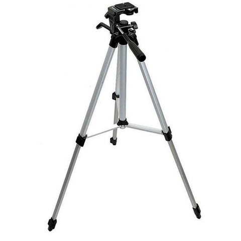 R.F Store - Tripod Stand For Dlsr Camera - 3110 - Black & Silver