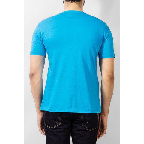 The Ajmery - Cotton T-shirt - Turquoise
