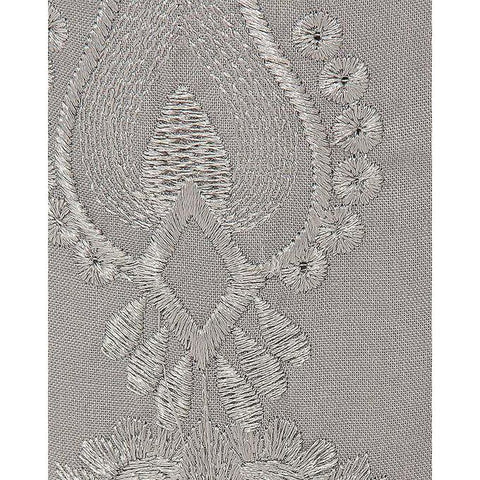 Ajmery Enterprise - Cotton Embroidered Cigarette Pant for Women - AJ-651 - Grey