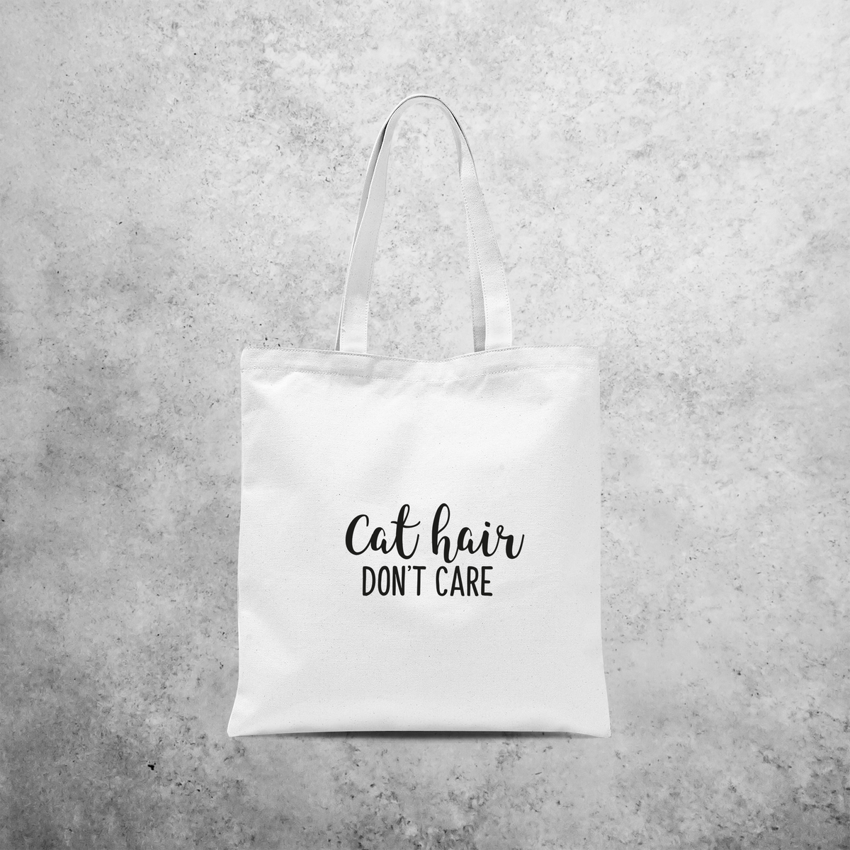 cat hair bag