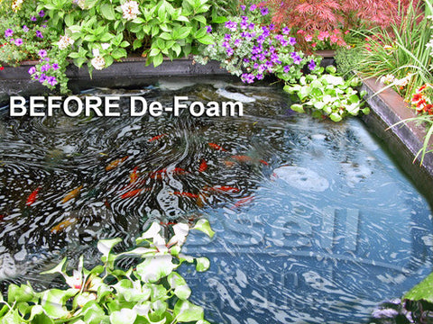 De-Foam pond foam remover