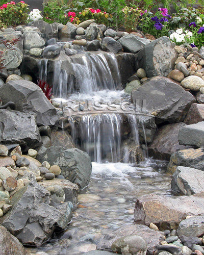 Ahi Series Ultimate small pondless waterfall with 10' stream kit