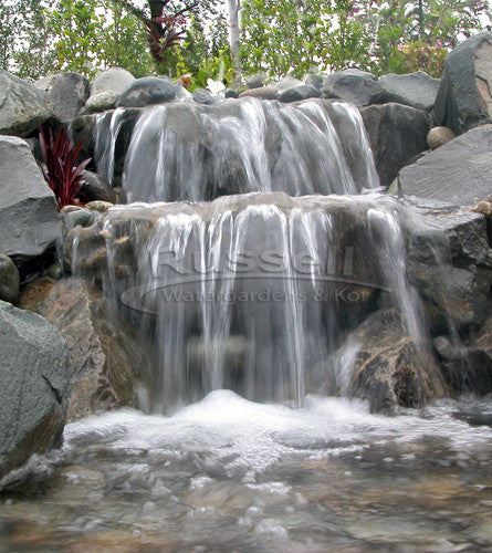 Ahi Series pondless waterfalls and pool kit