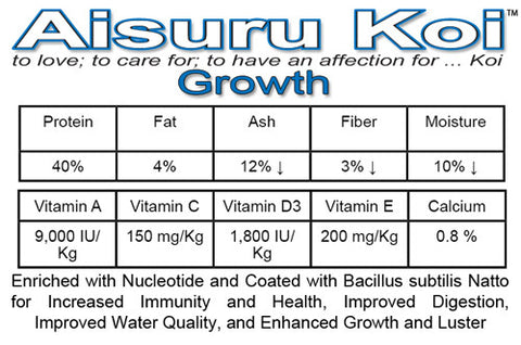 Aisuru Koi™ Growth Koi Food