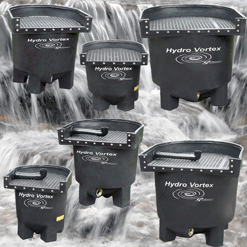 Hydro Vortex backwashable waterfall filters