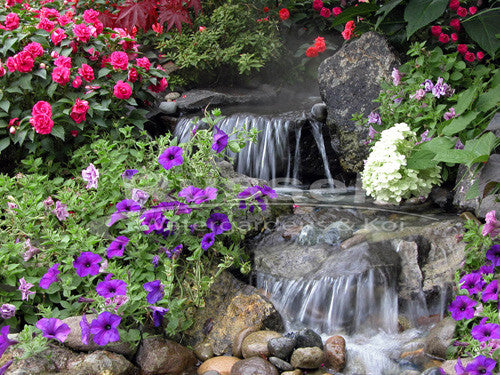 Ultimate Pondless Waterfall kits make beautiful waterfalls that are easy to maintain