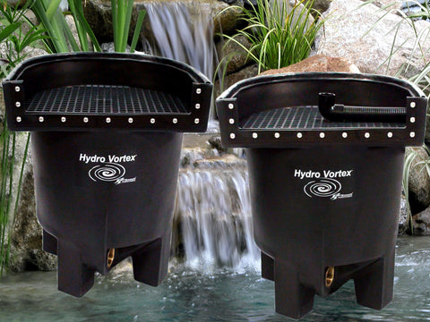 Marlin Hydro Vortex™ medium waterfall filters with your choice of backwash options