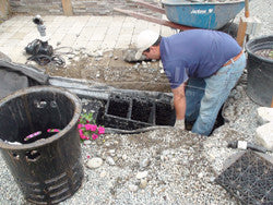Removing a gravel filled pondless basin is called a basin-ectomy