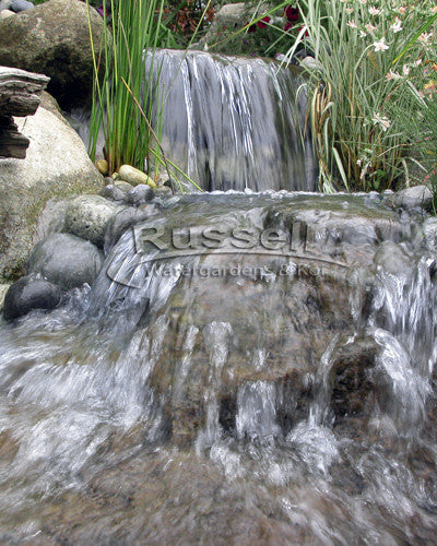 Ahi Series Ultimate small pondless waterfall kit with 15' pondless stream