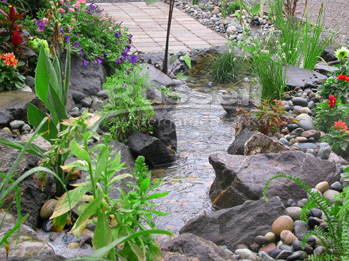 How to build a pondless waterfall and stream