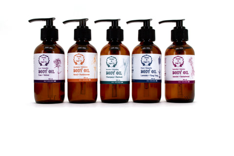 Organic Body Massage Oil