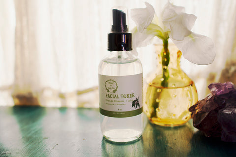 orange blossom + aloe facial toner