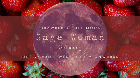 Honey & Sage Co. Strawberry Full Moon Women's Gathering