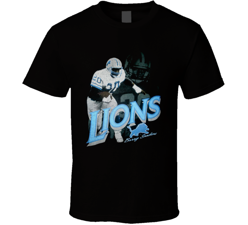 barry sanders shirt