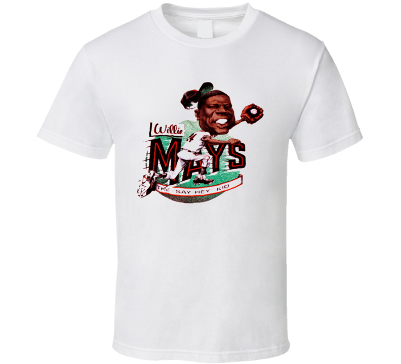 willie mays t shirt