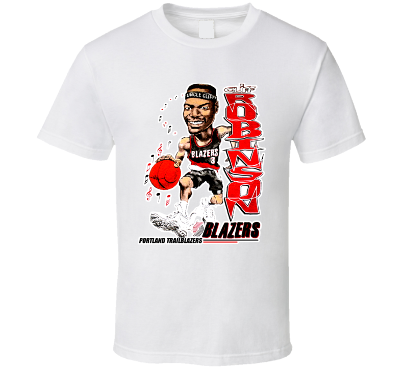 Underholde Symptomer forværres 1) Cliff Robinson Portland Basketball Retro Caricature T Shirt –  RetroCaricatureTshirts