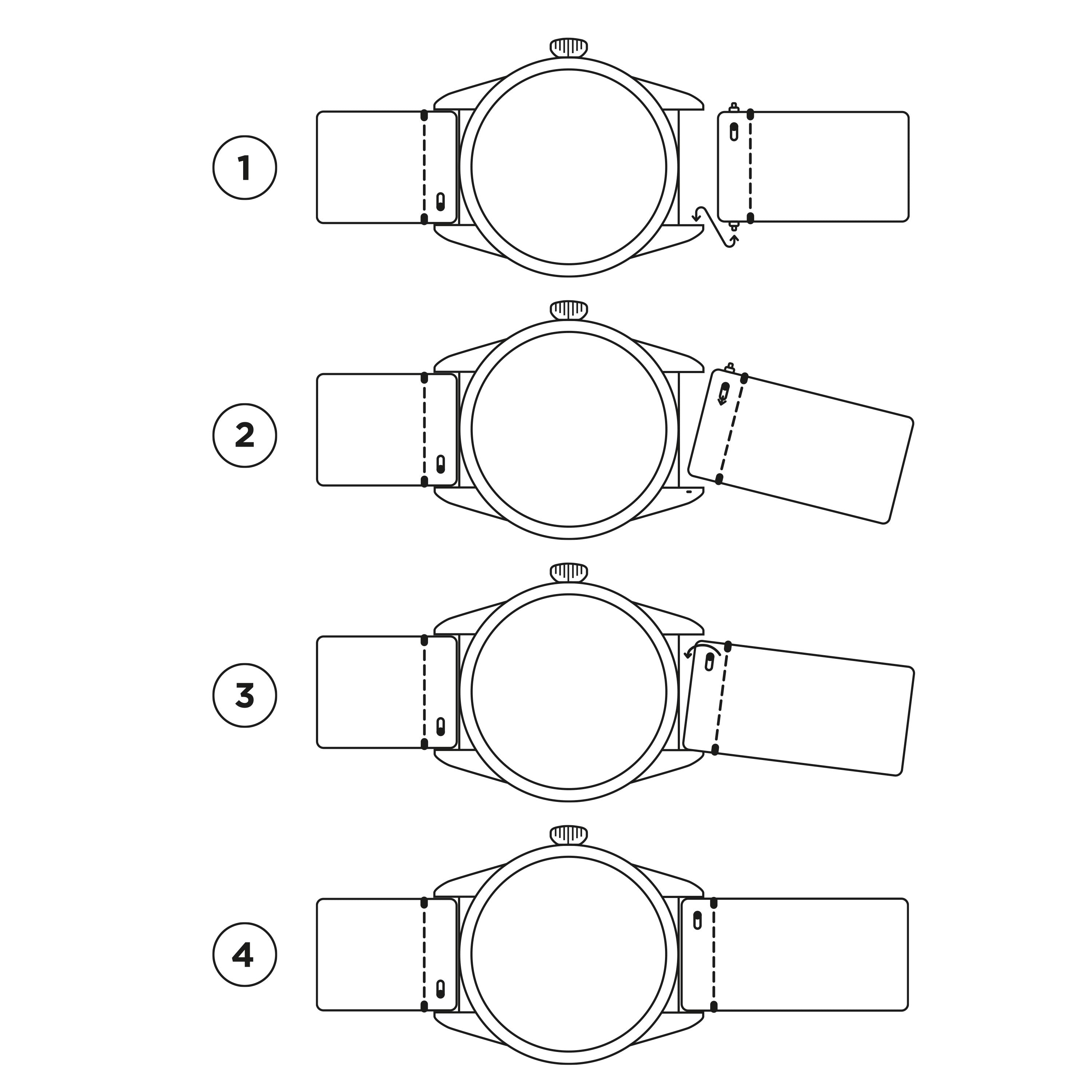 White rPet Strap