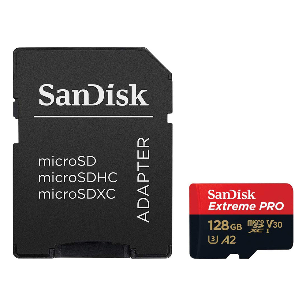 Gigante amplio En honor Sandisk Extreme Pro Micro SD Card 128GB UHS-I SDXC Class 10, 200mb/s a – JG  Superstore