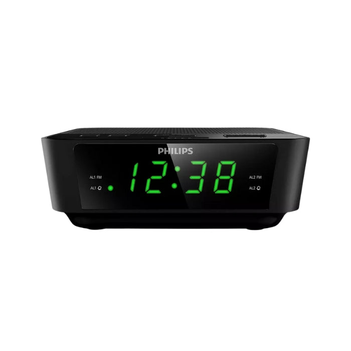boeren Conciërge Downtown Philips Digital LED Clock Radio with 24-Hour Time Format, Dual Alarm S – JG  Superstore
