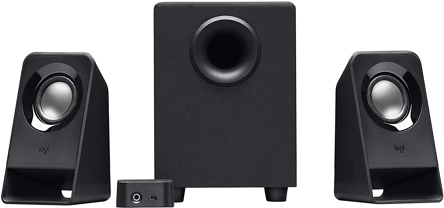 Logitech Z213 2.1 Speaker System for Computer Desktops and Lap – JG