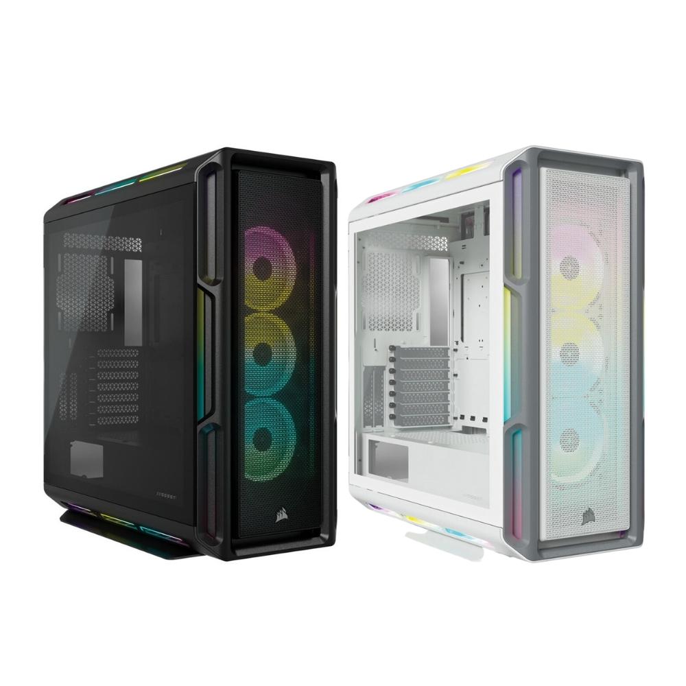 CORSAIR 5000T Mid Tower ATX PC Case with RGB, Slide-On Tempered G JG Superstore