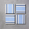 Blue Pesadilla Tile Tiles - Handmade